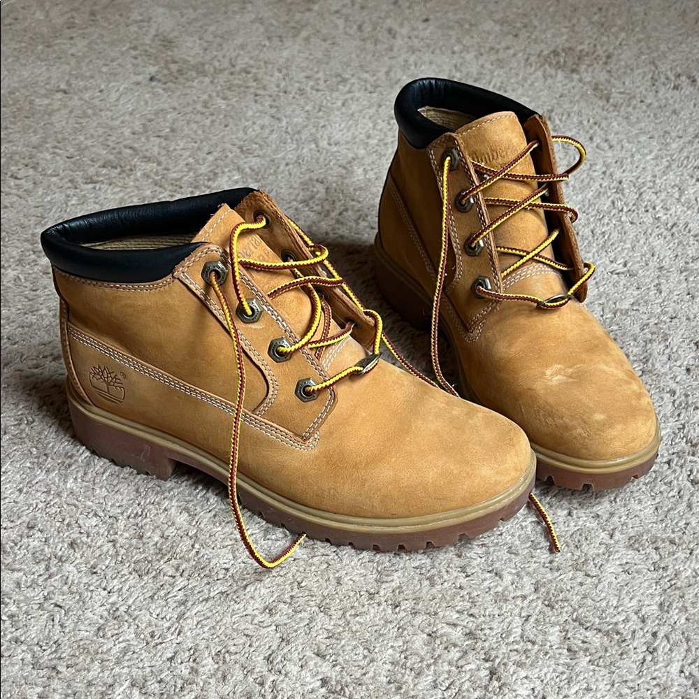 Timberland Wheat Nubuck Ankle Boots